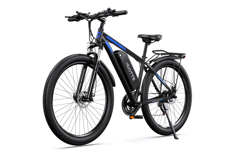 Electric Mountain Bike 750W Motor, 29-Inch Wheels, 48V Battery, Front Suspension