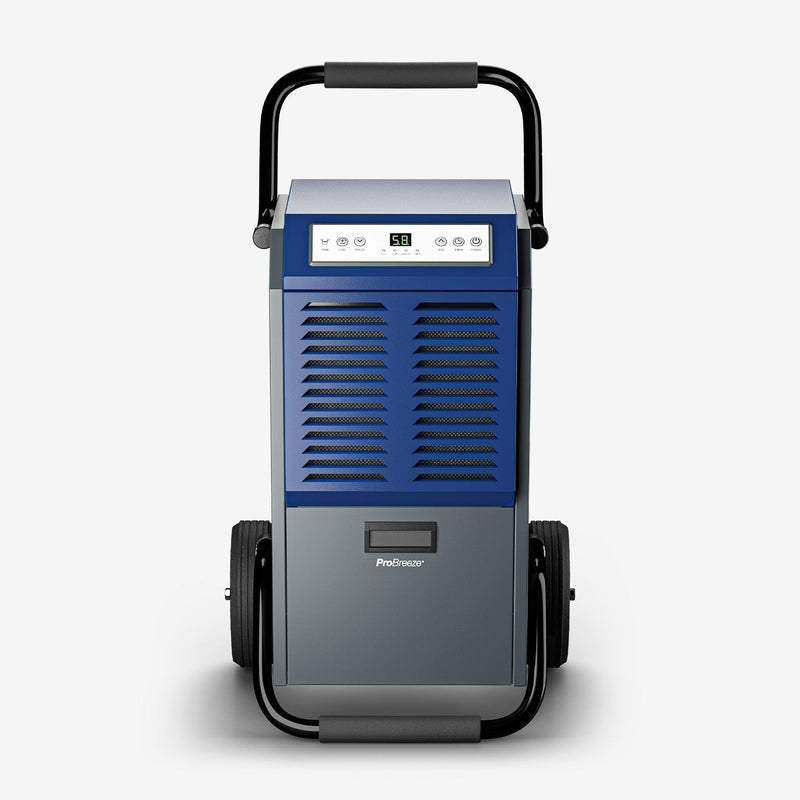 50L Industrial Dehumidifier Commercial Heavy Duty Moisture Extractor with Timer