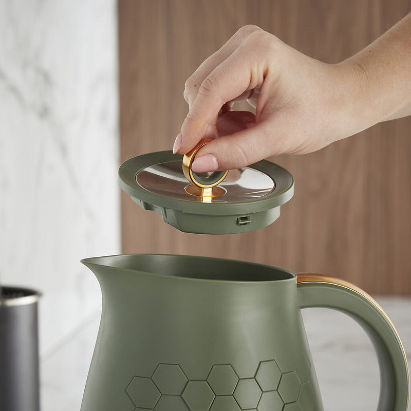 Morphy Richards Cassini Kettle, Toaster & Microwave Olivine Bundle