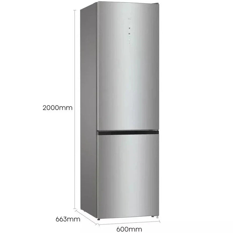 Hisense RB470N4SICUK Wifi Connected 60/40 Frost Free Fridge Freezer - Stainless Steel #63637