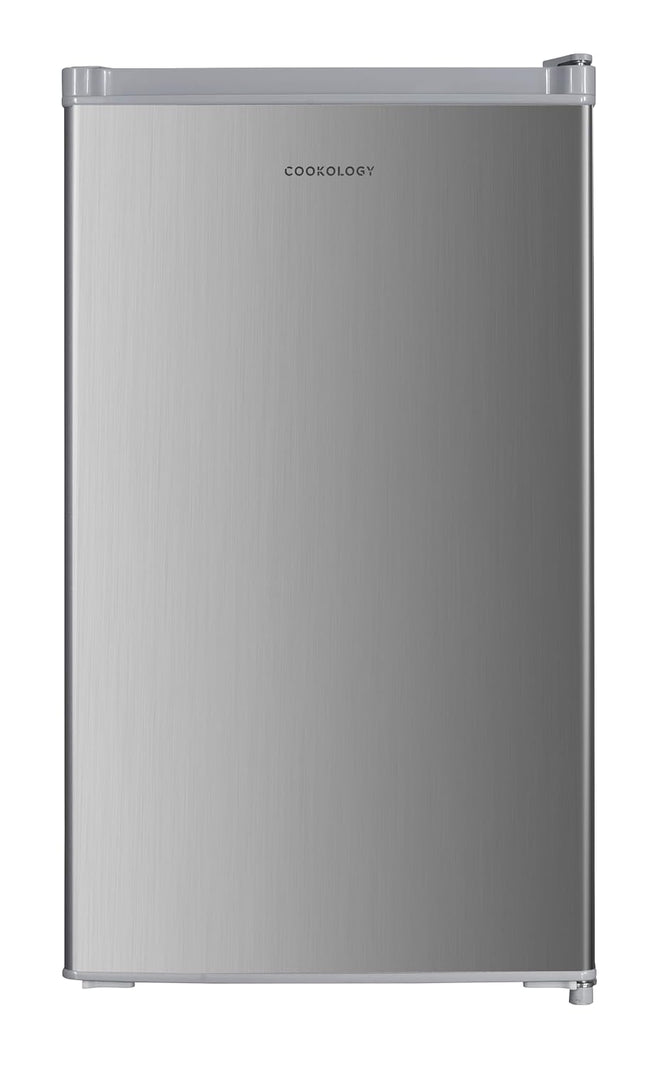 Undercounter Fridge 80L Reversible Door Silver