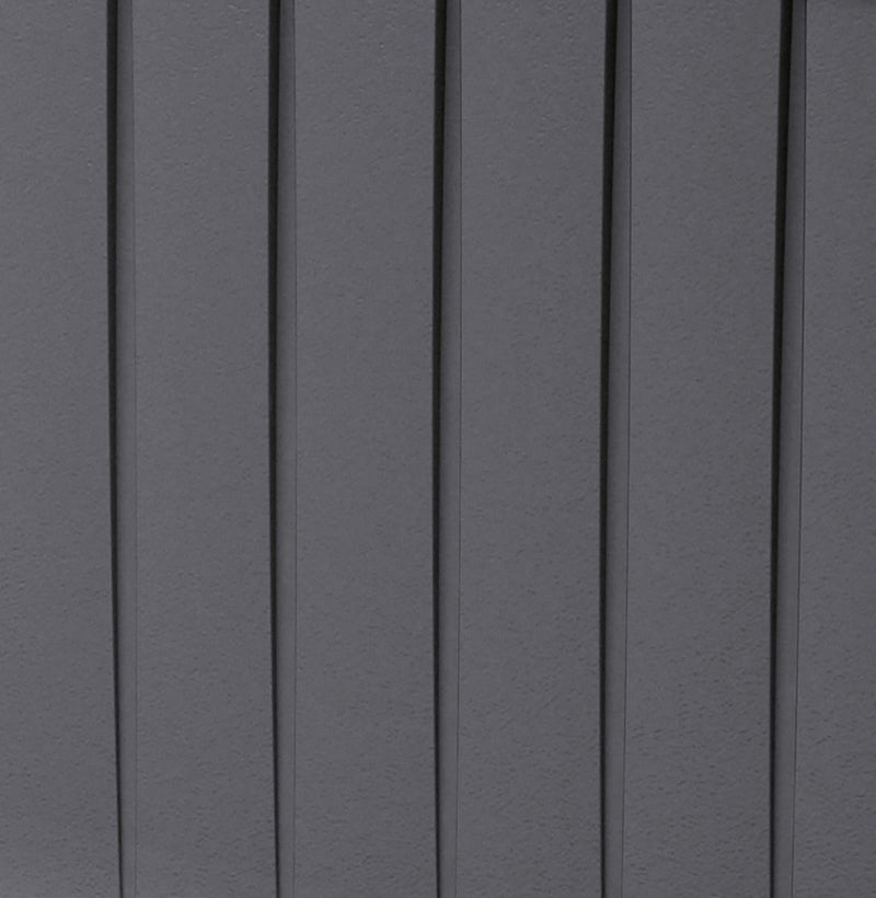 Keter Marvel+ 270L Outdoor 65% recycled Garden Furniture Storage Box Graphite Wood Panel Effect | Fade Free | All Weather Resistant | Safe and Secure | Zero Maintenance | 2 year Warranty