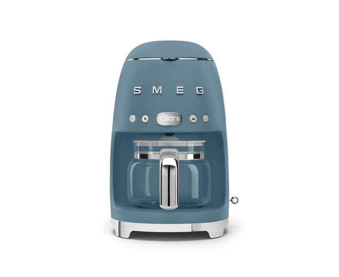 Retro 50s Style 1.4L Drip Coffee Machine Storm Blue
