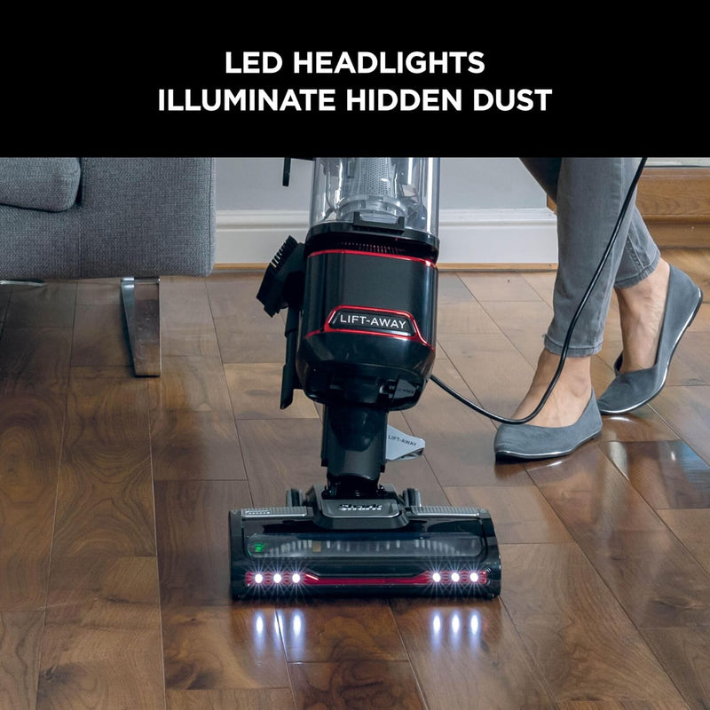 Shark Upright Corded Vacuum Cleaner 750W, 1.1L, Lift-Away, Pet Model, LED Headlights, Anti-Allergen, 8m Cord, Pet & Multi-Surface Tools