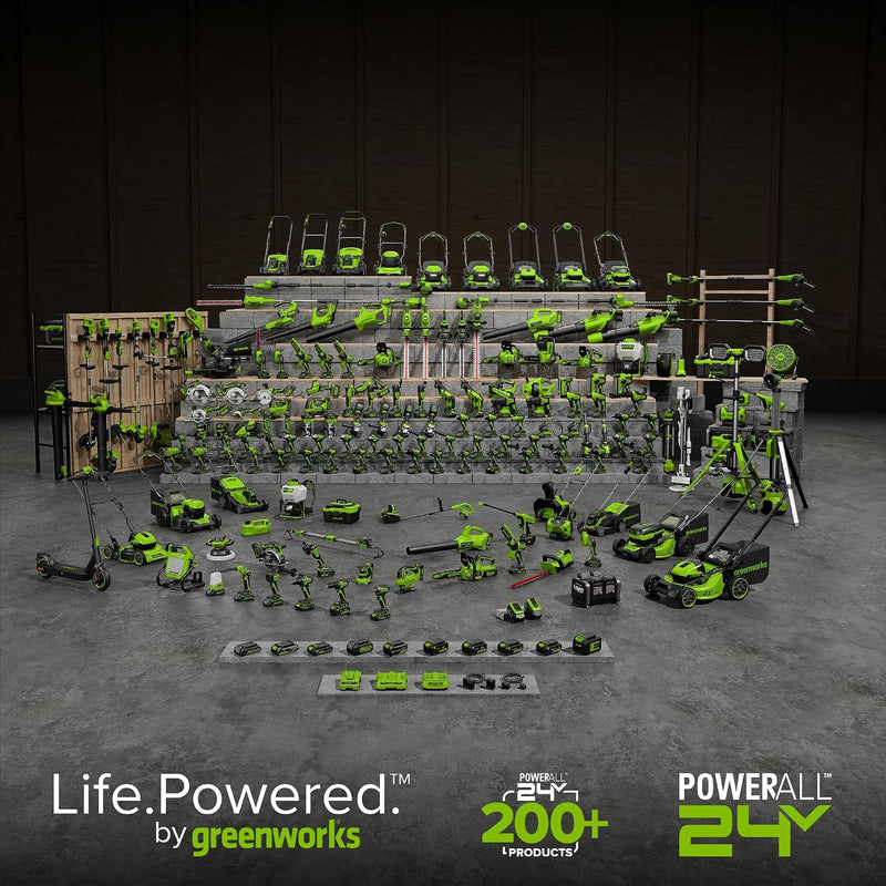 Greenworks 48V (24V x 2) Self Propelled Cordless Lawnmower-MO48L424-01
